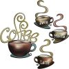 Iron Decoration with 4 Pieces 25 Cm