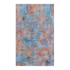 MAVAL Multi Washable Rug 5x8 Area Rug (Multi, 5' x 8') Modern, Contemporary, Non-Shedding & Easy to Clean, Ideal for Living Room, Bedroom