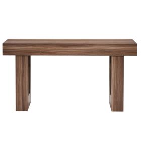 63 in Console Table, Farmhouse Desk Behind the Couch, Wooden Rectangle Entrance Desk, Narrow Long Sofa Table Accent Stand for Hallway, Bedroom