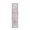 LOOM & LUXE Collection 2X8 Cream/Ivory/Bordered Non-Shedding Living Room Bedroom Dining Home Office Stylish and Stain Resistant Area Rug