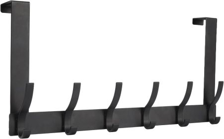 Over The Door Hooks, Door Hanger Hooks for Hanging, Over The Doors Towel Racks for Bathroom with 12 Coat Hook