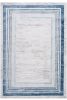 MARFI Collection 120*93 inch inch inch Blue / Ivory / Bordered Area Rug