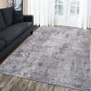 MARFI Collection 6.7X9. Light Grey / Abstract Area Rug Modern, Contemporary, Non-Shedding & Easy to Clean, Ideal for Living Room, Bedroom