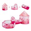 3 in 1 Kids Play Tent with Tunnel for Girls, Princes, Boys, Babies and Toddlers