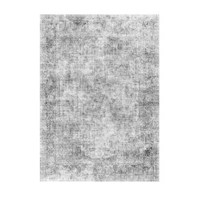 Area Rug, 9 x 12 ft Large Washable Boho Rug, Non-Slip and Tear-Resistant Soft Carpet, Pet & Child Friendly Bohemian Area Rugs, Indoor Mat for Bed