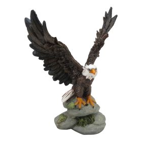 9.75"H Eagle Flying up Figurine Home Decor Gift
