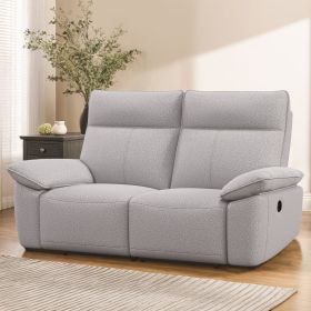 Double Reclining Chairs for Adults, Wall Hugger Recliners for Small Spaces, Love Seat Couches Sofa Reclinable for Living Room, Home Theater Seating