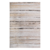 LOOM & LUXE Collection 5X7 Brown /Striped Non-Shedding Living Room Bedroom Dining Home Office Stylish and Stain Resistant Area Rug