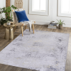 LOOM & LUXE 8x10 Area Rugs for Living Room, Washable Rug, Low-Pile, Non-Slip, Non-Shedding, Foldable, Kid & Pet Friendly - Area Rugs for living room