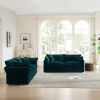 2 - Piece Living Room Set , 2 Pieces Upholstered Loveseat and Couch for Home Office Lounge, Sofa Set of 2