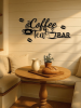 CIFbuy Vintage Distressed iron Coffee Sign Rustic Wall Decor for Kitchen Bathroom Porch Living Room Office (TikTok, temu pick-up service)
