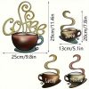 Iron Decoration with 4 Pieces 25 Cm
