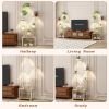 Plant Stand with Grow Lights, 62" Tall Plant Shelf, Lighted Corner Plant Stands for Indoor Growing, 8 Tiered Large Flower Holder