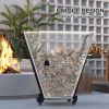 Firewood Rack 31.1 Inches X 11.8 Inches X 31.9 Inches for Outdoor