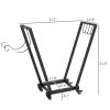 Firewood Rack 31.1 Inches X 11.8 Inches X 31.9 Inches for Outdoor