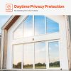 Window Privacy Film, One Way Window Tint, Privacy Mirror Reflective Film, Sun Blocking Heat Control Glass, Self-Adhesive