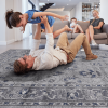 MARFI Collection 120*93 inch inch inch Grey / Blue / Oriental Area Rug