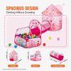 3 in 1 Kids Play Tent with Tunnel for Girls, Princes, Boys, Babies and Toddlers