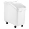Rice Storage Container, 27Gallon/100L Capacity Large Dog Food Dispenser Bin, Kitchen Ingredient Grain Cereal Flour Bin