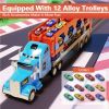2026 Deformable Ejection Large Truck - Foldable Dual-track Alloy Vehicle, Dual Forms With Multiple Gameplay Options