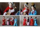 Traditional Chinese Silk Figurine Chinese Ancient Costume Doll Silk Doll #23