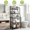 5 Tier Bathroom Storage Shelf, 5-Tier Large Capacity Shelf Organizer, Multifunctional Storage Rack