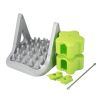 Pet Roller Feeder Interactive Slow Feeding Dispenser, Dogs Puzzle Toy Fun Bowl Cat Shaking Leakage Toy, Rolling Federer