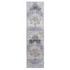 LOOM & LUXE Collection 2X8 Cream/Gold /Medallion Non-Shedding Living Room Bedroom Dining Home Office Stylish and Stain Resistant Area Rug
