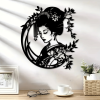 CIFbuy Vintage Japanese Zen Garden iron Wall Art for Porch Yard Patio Living Room Bedroom Office Decor(TikTok, temu pick-up service)