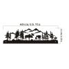 CIFbuy Deer Metal Wall Art for Living Room Home Decor Holiday Gift(TikTok, temu pick-up service)