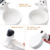 Set of 2 Cute Ghost Tealight Candle Holders, Halloween Decorations Indoor