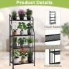 5 Tier Bathroom Storage Shelf, 5-Tier Large Capacity Shelf Organizer, Multifunctional Storage Rack