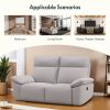 Double Reclining Chairs for Adults, Wall Hugger Recliners for Small Spaces, Love Seat Couches Sofa Reclinable for Living Room, Home Theater Seating