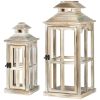 Rustic Decorative Lantern 11.75 Inches for Outdoor