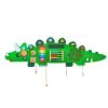 Dinosaur Activity Wall Busy Board, 11 Montessori Sensory Activities, Learning Activity Center for Kids 3-12 Years, for Playroom, Nursery & Classroom
