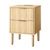 Bedside Table with Easy to Clean 23.62 Inches