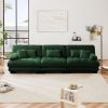 3-Seater Sectional Sofa Modular Deep Seat Sofa Couch , Chenille Sofa Soft Comfy Upholstered Furniture for Living Room, Apartment, Studio, Office