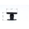 Flippable Candle Holder, Black