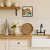Cheetah Framed Metal Print Bathroom, Kitchen, Office, Home Decor Wall Art Ready to Hang, Square, 8X8