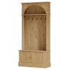 Entryway Coat Rack Shoe Storage