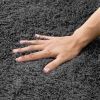 Indoor Plush Area Rugs, 5 x 8 ft Soft Plush Carpet, Furry Shag Area Rugs for Living Room, Bedroom, Sunroom, Modern Home Decor Aesthetic, Non-Shedding