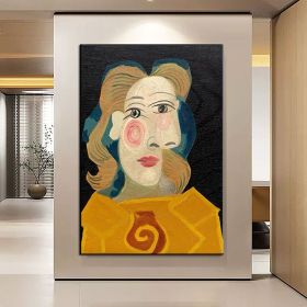 Handmade Oil Painting Nice Day Sky Sea Meadow Flowers Painting on Canvas Handmade Wall Art Original Oil Artwork for Home Living Room Bedroom Office D (style: 3, size: 90x120cm)