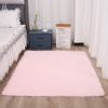 1pc Soft and Fluffy Shag Area Rugs for Living Room and Bedroom - Non-Slip, Machine Washable Carpet for Home Decor and Room Decor