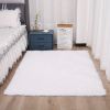 1pc Soft and Fluffy Shag Area Rugs for Living Room and Bedroom - Non-Slip, Machine Washable Carpet for Home Decor and Room Decor
