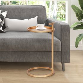 Portable Metal Round C-Table & End Table 12"D x 23.5"H (Pack Size: 1 Pack)