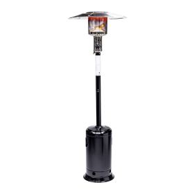 Freestanding Patio Heater, Outdoor Vertical Standing Heater for Backyard Garden (cloro: black)