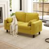 PPL Loveseat Sofa Chair - 56" Modern Accent Chairs with Arm, Living Room Couch with Side Pocket