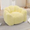 Lotus type compression sofa Adult bean bag sofa with pull ring can be easily moved without installation Suitable for various environments such as liv