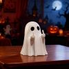 Halloween Ghost Figurine - Spooky Resin Ghost Statue, Funny Cute Ghost Ornaments for Halloween Decorations, Porch and Indoor Home Office Desk Decor,
