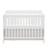 Baby Crib 5-in-1 Convertible, Wood Crib Converts to Toddler Bed, Daybed and Full-Size Bed, Non-Toxic Finishes